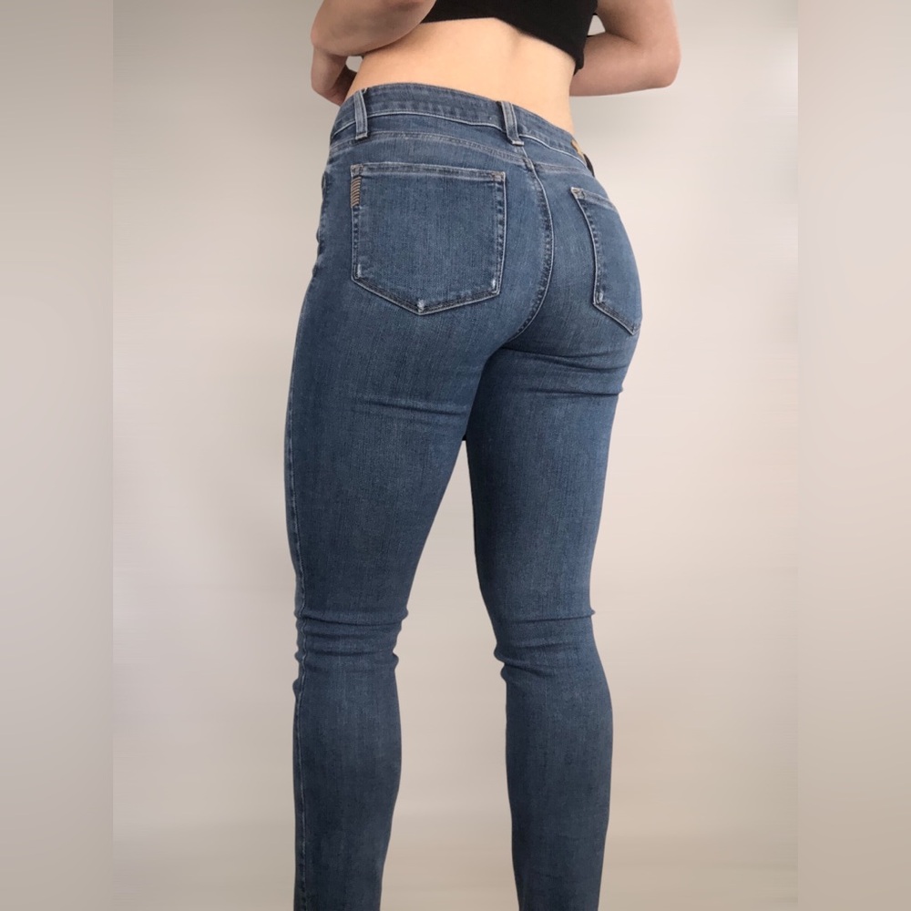 BOGO FREE Paige Verdugo Ankle Skinny Distress Jeans Size 27 - Picture 6 of 9